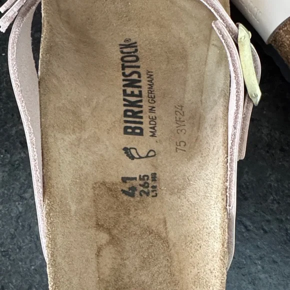 Birkenstock Women's Gizeh Sandals - Pink Floral NEW - Picture 3 of 6